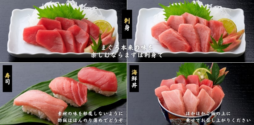 黒潮本まぐろの楽しみ方：刺身・寿司・海鮮丼
